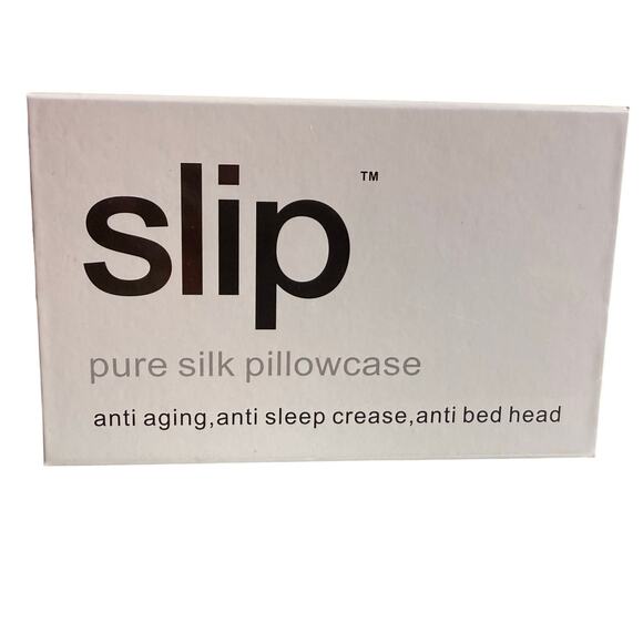 Slip White Queen Silk Pillowcase, Luxury, 20x30, NWT - Picture 4 of 6